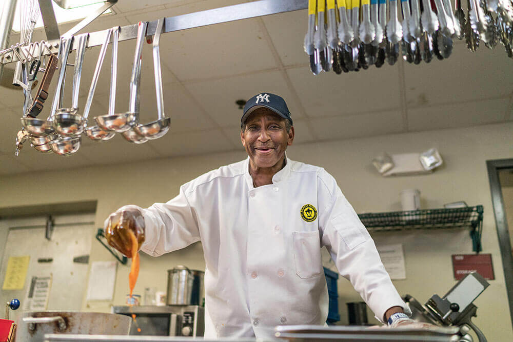 Serving a Meal at Atlanta Mission