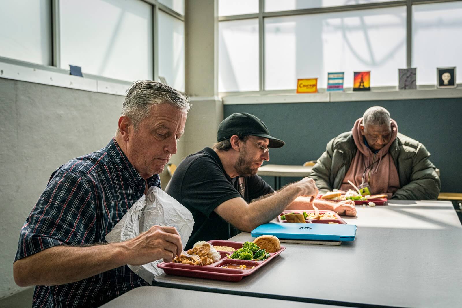 group of men in relational poverty
