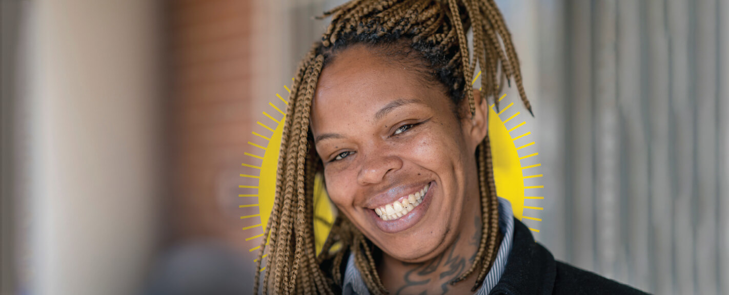a woman on staff at atlanta mission