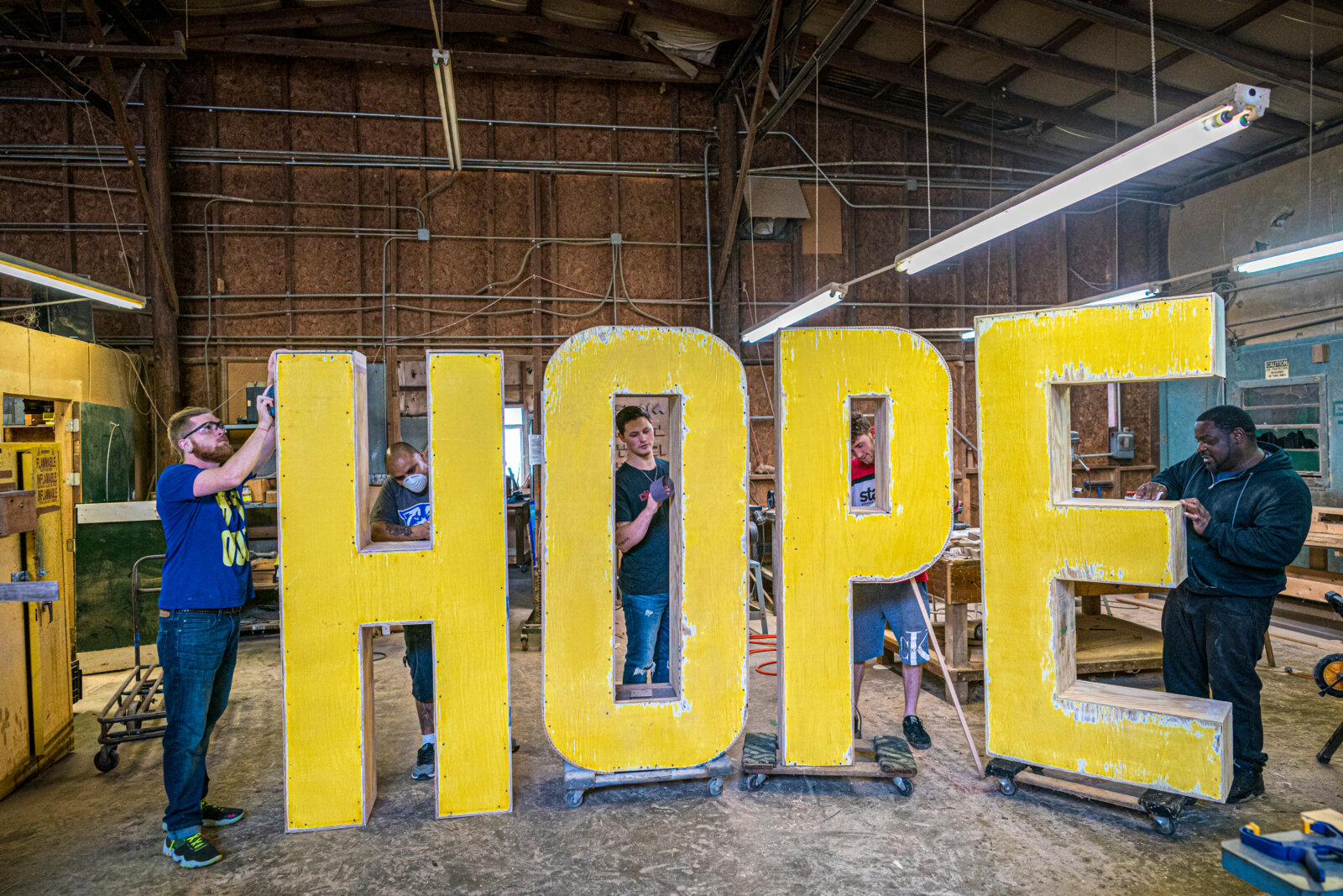 HOPE sign at TPH