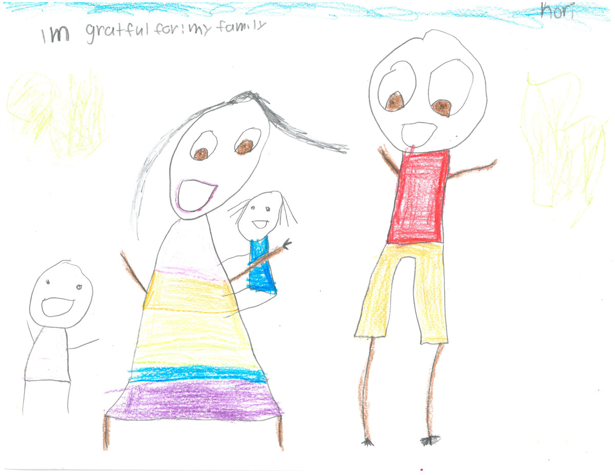 Kid family drawing 3 MSH