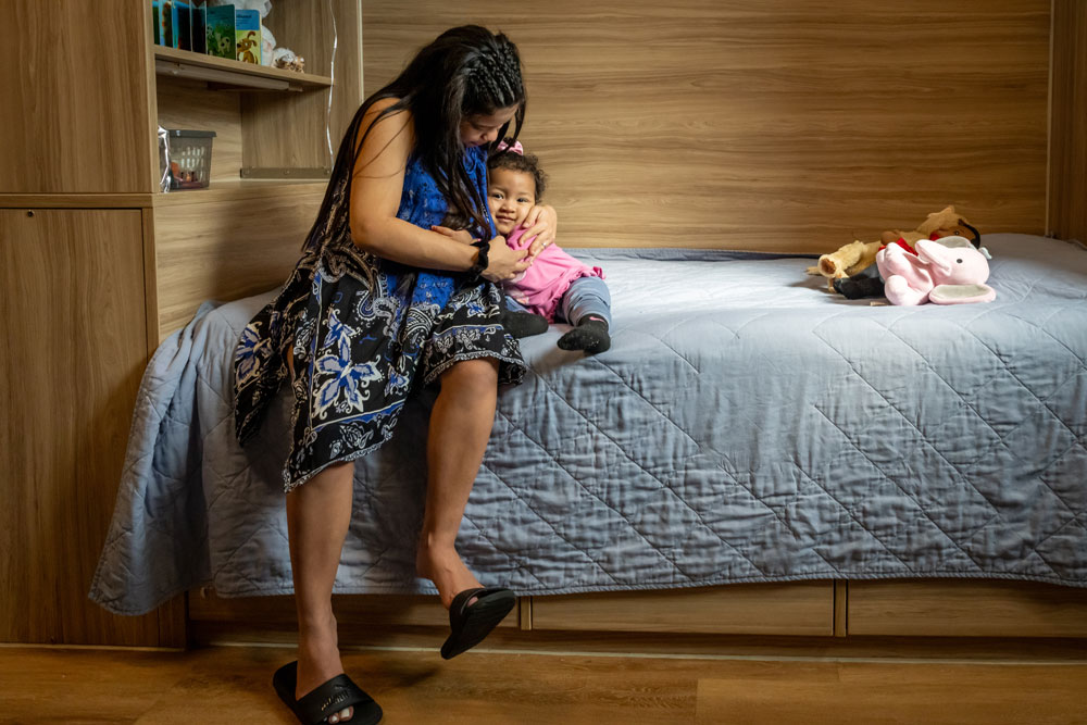Mom and daughter at My Sister's House