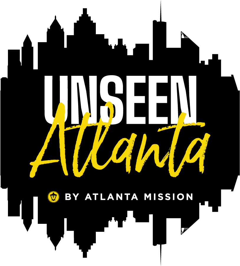 Unseen Atlanta logo featuring the city of Atlanta skyline