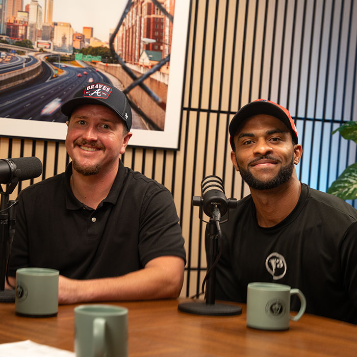 Photo of episode 201 guests Morgan and Cedric