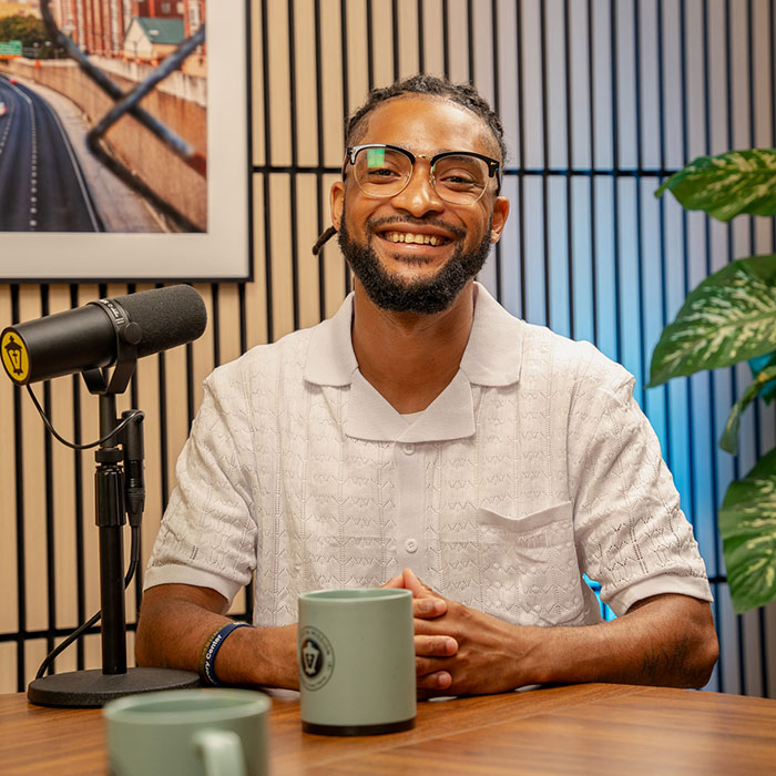 Podcast guest Ozzie