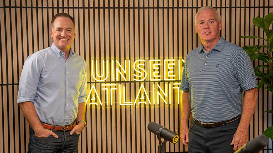 Tensley Almand and guest Bruce Deel